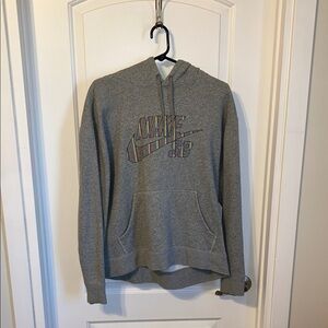 Nike Multicolor Logo Gray Men's Hoodie